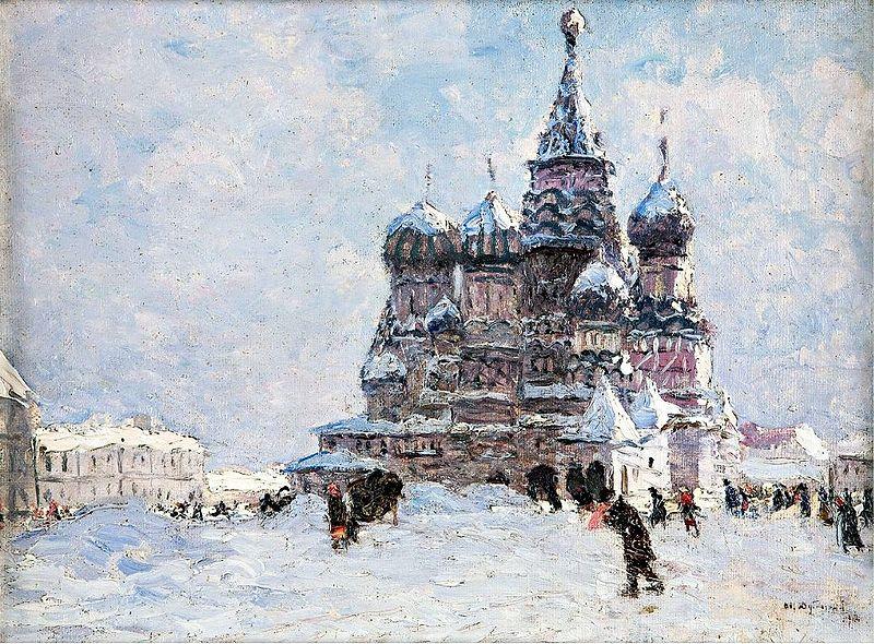 Nikolay Nikanorovich Dubovskoy Red Square china oil painting image